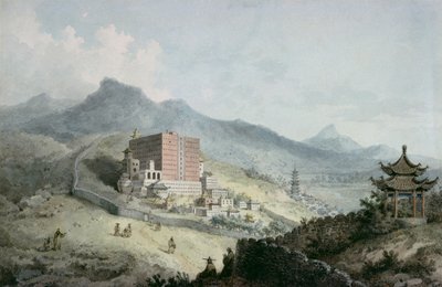 Poo Ta La, oder Großer Tempel von Fo, in der Nähe von Zehol, Tibet, China von William Alexander